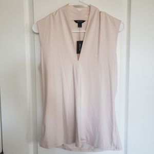 Blush pink bodycon top